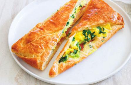 Ham and Gruyère Breakfast Roll Serves 6. Prep time: 20 minutes active; 50 minutes total.