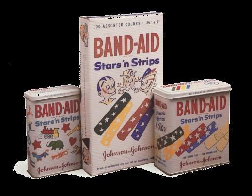 The Band-Aid was invented