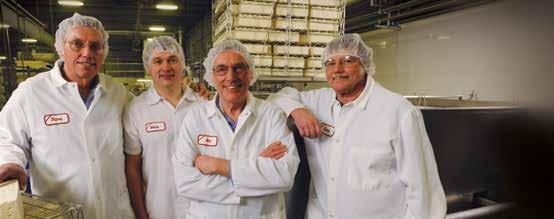 SPOTLIGHT ON: Klondike Cheese Company Pictured (L to R) are Steve, Adam, Ron and Dave Buholzer.