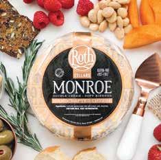 Roth Cheese Unveils New Small Batch Washed-Rind Cheese Monroe is a new double cream washed-rind cheese from Roth Cheese.