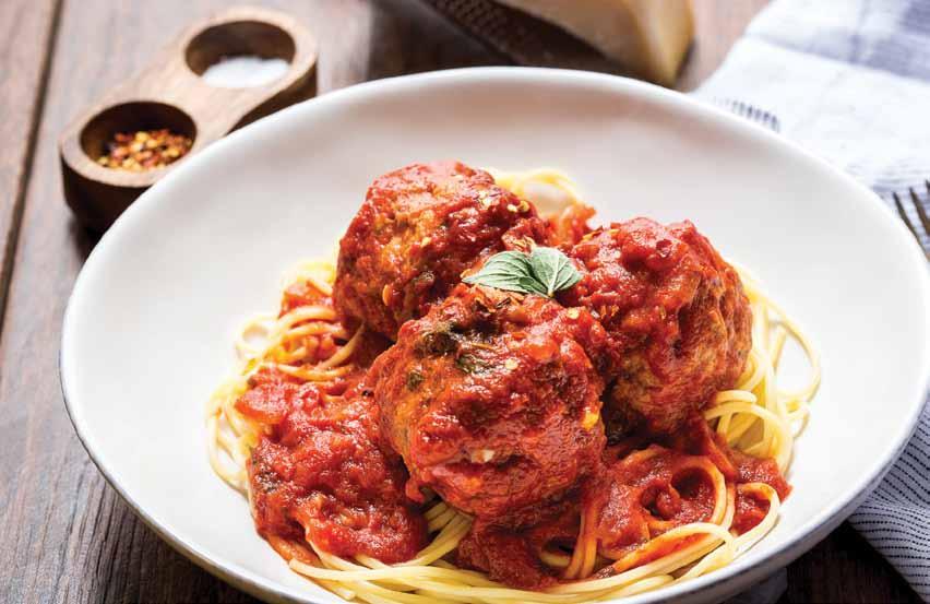 Mains and sides Meatballs & Red Sauce For the red Sauce: 2 tbsp Olive Oil 1 Small White Onion, Diced 1 Clove Minced Garlic 1/4 Cup Dry White Wine 1 x 28 oz Cans Crushed Tomatoes 1 x 14 oz Cans Tomato