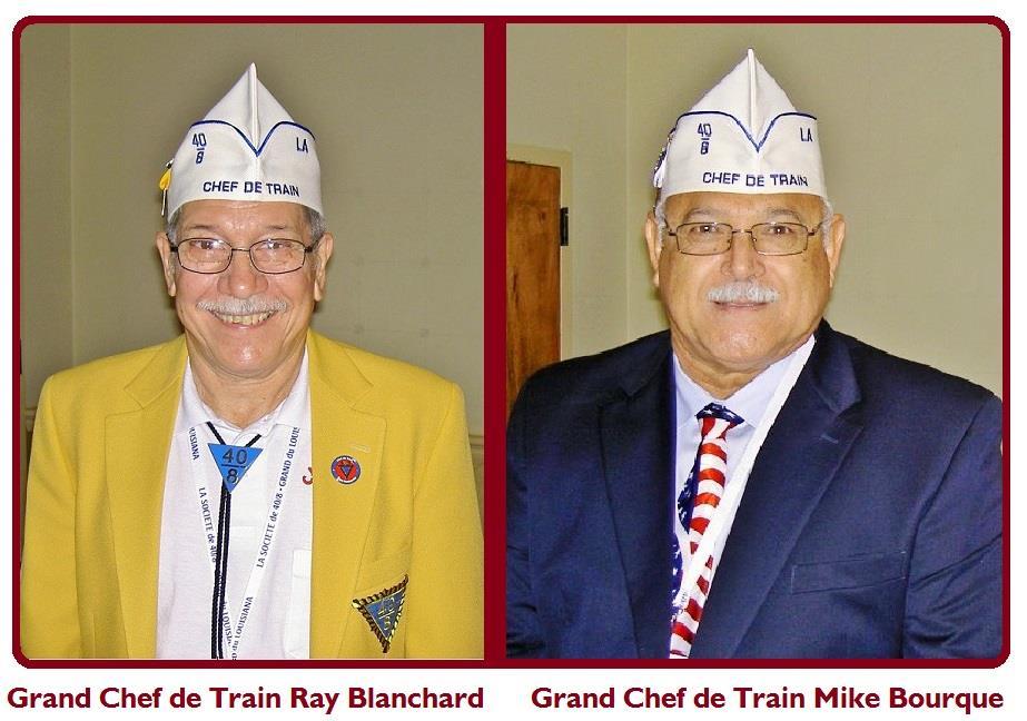 Grande Chef de Trains 2014 2015 Greeting Fellow Voyageurs, I would like to thank the Voitures and Voyageurs that endorsed and supported me in my bid for the high office of Grand Chef de Train.