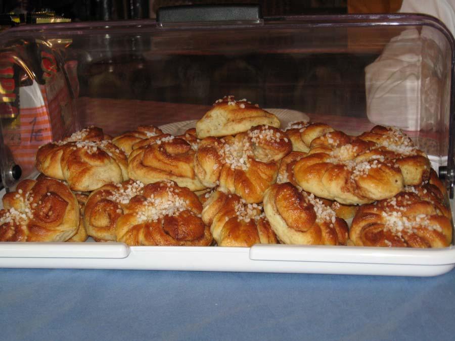 15. Pulla (Finnish Sweet Bread) (July 11, 2007) My host mom also taught me to make pulla, but she did not make the pulla shown here. This was also for the dance fundraiser.