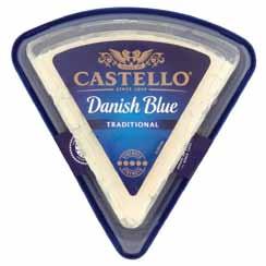 60 cs Castello Blue Crumble Cup 6/5 oz 09393640594 51562 1.20 cs Castello Blue Extra Creamy 8/4.4 oz 09393650339 51566 1.