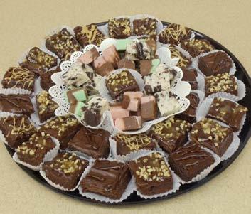Fudge Tray Features an assortment of Fudge,
