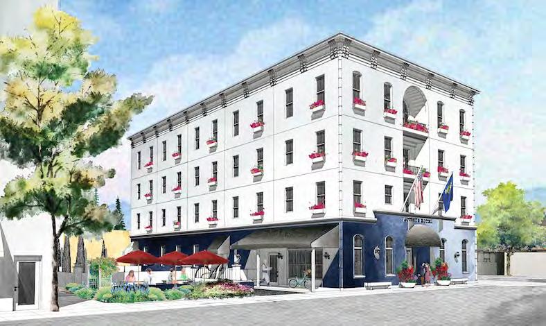 17 THE ATTICUS This ground up luxury lifestyle hotel is set in Historic