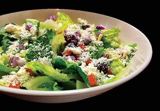GOURMET SALADS Fresh, crisp selection of gourmet salads served with a slice of our Original Thumb Bread.