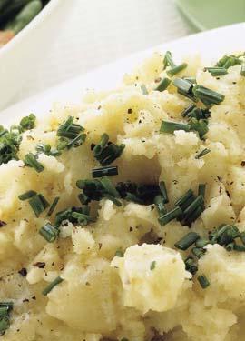 Herb Crushed Potatoes Prep: 10 mins Cook: 25 mins Servings: 4 salt and freshly ground black 2.