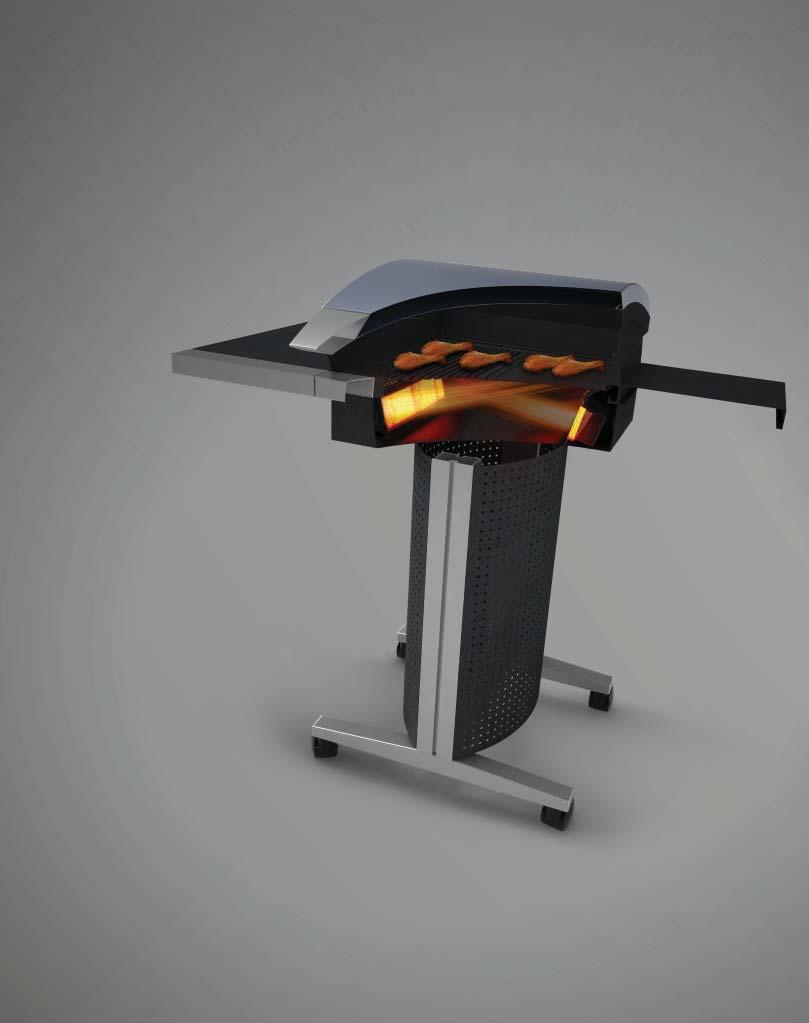 WHAT S A CROSSRAY? HOW DOES IT WORK? Underneath the sleek exterior, the T-Grill has a sophisticated new burner system that will change the way you think about cooking on a barbecue.