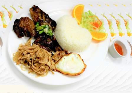 36. Special Rice Combo 3 蔬菜 (Pork Chop,