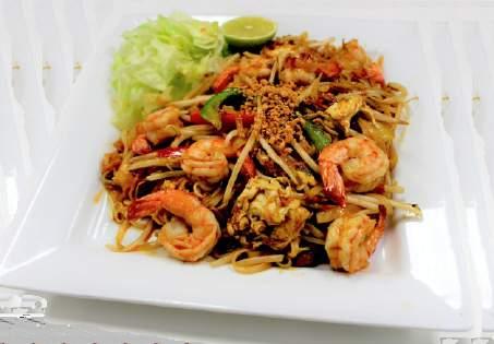 Thai Spicy Seafood Fried Rice 蔬菜 (Squid, Shrimp,