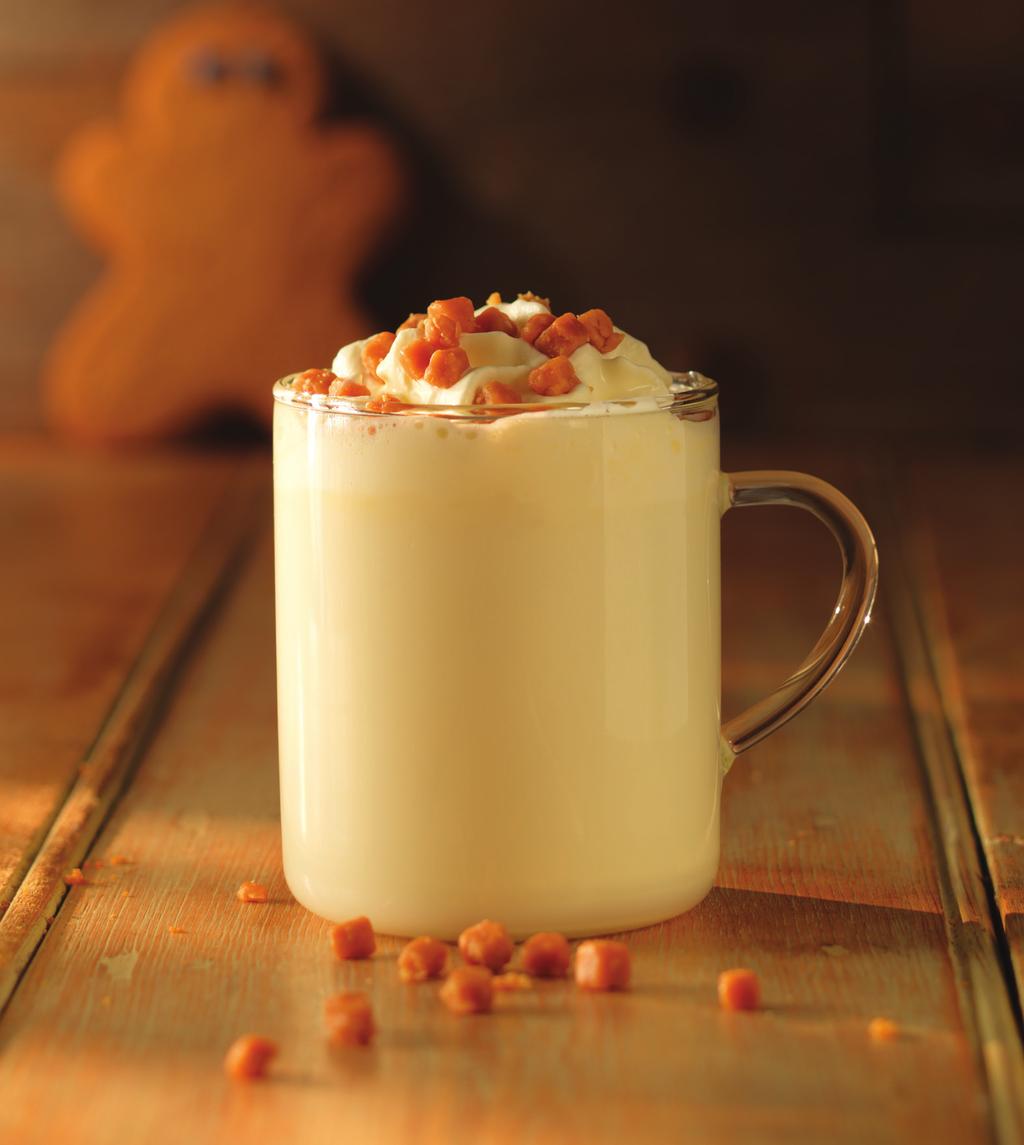 Dreaming of a White Christmas Gingerbread White Chocolate - 2 pumps Sweetbird Gingerbread Syrup - 1 scoop Zuma White Hot Chocolate Eggnog White Hot Chocolate - 2 pumps Sweetbird Eggnog Syrup - 1
