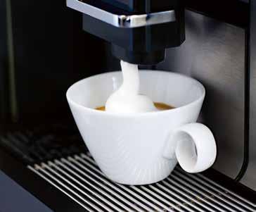 The WMF 5000 S is available with the following milk and steam systems: An explanation of the milk systems and the beverages that can be prepared using these can be found on pages 32 35.