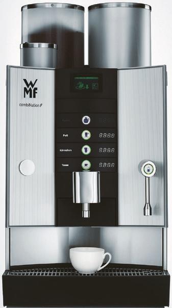 your pick. Fully automatic machines for filtered coffee WMF combination F Filter coffee to perfection. With every cup.