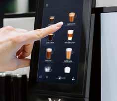 Let our trained WMF team match the ideal coffee machine design to your specific needs. 3 Height including display. Height of top cover without display and expansions: 460 mm.