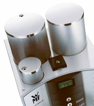 Automated after-brewing facility Fills the storage urn via timer control. For quick replenishment during peak hours - ideal for self-service operation.