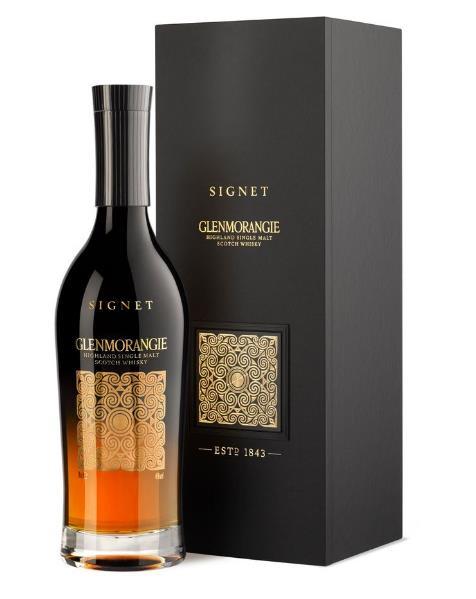 Glenmorangie Signet A lifetime s worth of ideas and ambitions have been captured and bottled in Glenmorangie Signet. The richest whisky in Glenmorangie s range, it defies convention at each sip.