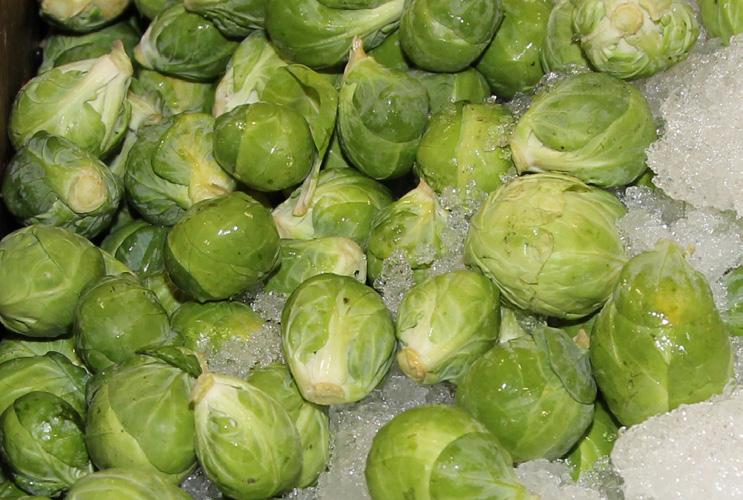Brussels Sprouts are in great supply with very nice quality.