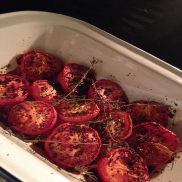 Lorem Ipsum Issue Date HOW TO MAKE: Sumac & thyme roasted tomoatoes Buy beautiful medium sized toms on the vine.