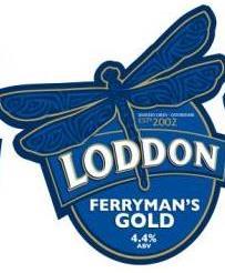 Loddon Brewery (Oxfordshire) Available from 9/4/18 4 X 9gl Ferryman s Gold 4.