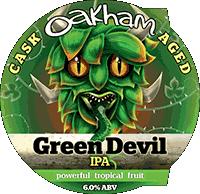 thirst. 2 x 9gl Green Devil IPA 6.0% Des: An amazing hop harvest aroma with tropical fruit bursting through.