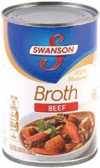 Quality &Service BASE POP 79 Swanson Broth 14-14.5 oz.