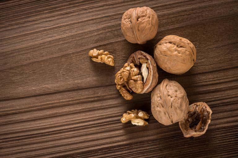 Walnuts Walnuts not only taste great but are also a rich source of heart-healthy monounsaturated fats and an excellent source of those hard to find omega-3 fatty acids.