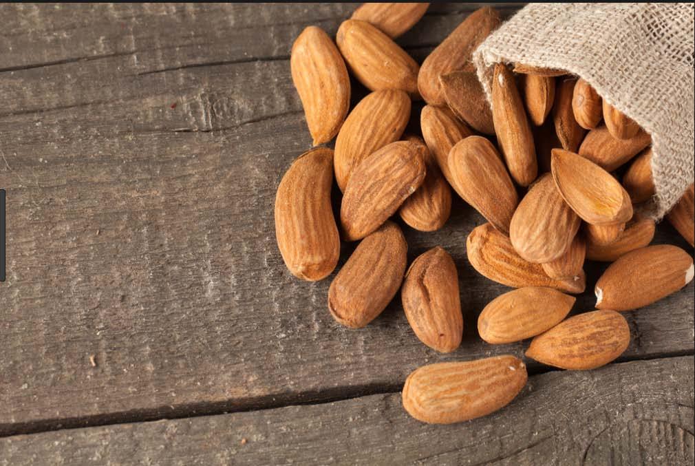 Almonds Almonds food is very low in Cholesterol and Sodium. Almonds are one of the main staple nuts in the bakery snacking and confectionary industry.