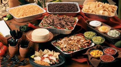 Choice of Black Beans or Refried Beans Served with Flour Tortillas and Taco Salad