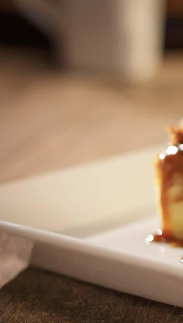 WARM BREAD PUDDING serves up to 12 Beverages made with baker s crust housemade bread.