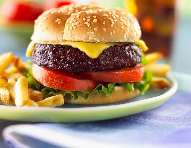 Substitute Garlic, Chili, Sweet Potato Fries or Onion Rings for $1 from the broiler Deluxe Cheeseburger Your choice of Swiss, American or cheddar with fresh lettuce, tomatoes, onions, pickles & mayo.