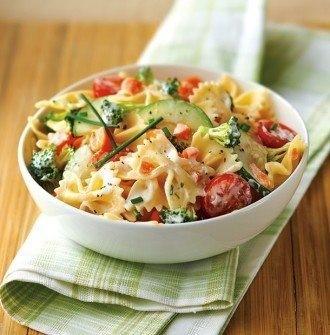 Pasta Salad Potatoes Anna 2 cups cooked bowtie pasta ¼ cup cucumbers 3 Tbsp.