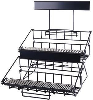 1/2 Sets Include: Wire Rack(s) Drip Tray(s) Sign Hanger Label Holder Two Legs Cross Brace Support Bars Wire airpot Racks