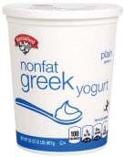 Oz. - Nonfat Greek Yogurt 3 9 3.