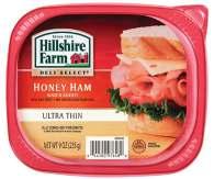 Pkg. - Hillshire Farm Thin Sliced Lunchmeat 3 9 3