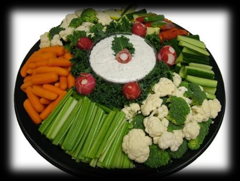 95 Cheese & Vegetable Combo Tray Swiss - Cheddar - Hot Pepper - Colby Jack - Muenster