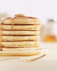 Fluffy Vanilla Pancakes 4. Spoon batter onto griddle to make 3 to 4-inch wide pancakes. Cook until golden, 1 to 2 minutes per side. 5. Keep warm or serve immediately.
