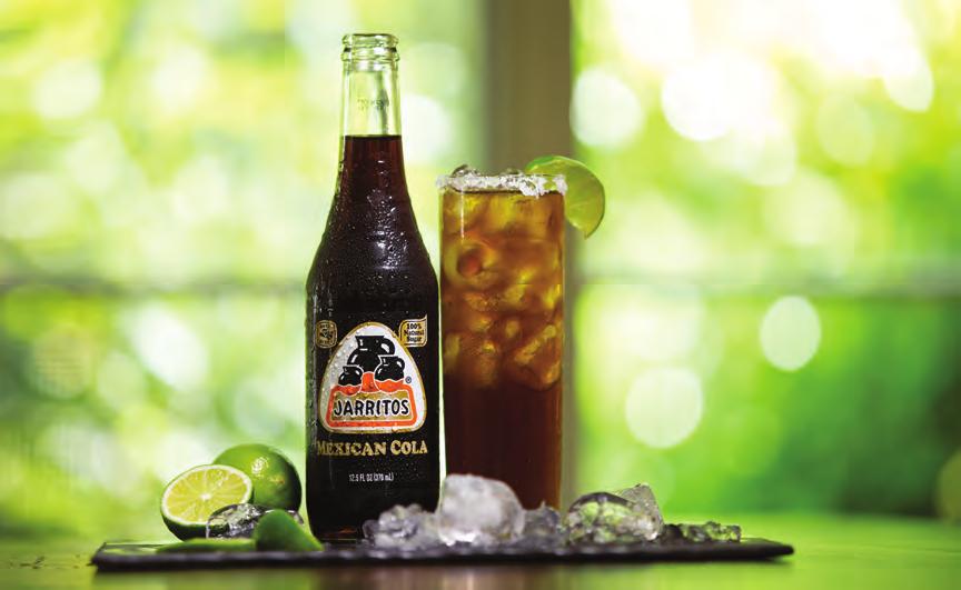 Mex-it Up tm Jarritos Mexican Cola and add a lime.