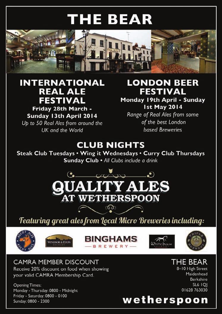 > Page 2 Supporting Real Ale, Real Cider & Real Pubs in