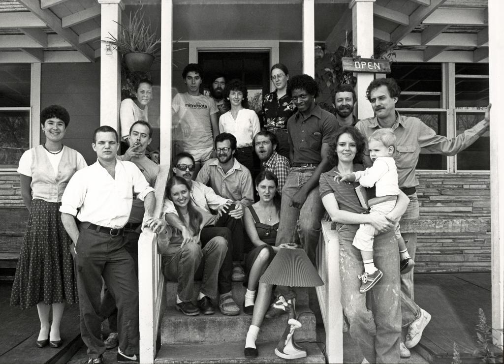 Kerbey Lane Cafe founders and early Team Members circa 1982.