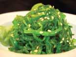Entrees Chuka Wakame seaweed salad Ika Salada