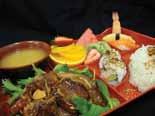assorted tempura over rice Katsu Don chicken cutlet