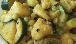 Aaloo achar (Potato Salad) 1 lb potatoes, peeled, cubed 3 ounces sesame seeds 4 large hot green chili peppers 2 garlic cloves 1 teaspoon minced ginger 1 tablespoon fresh cilantro, minced Juice of 4