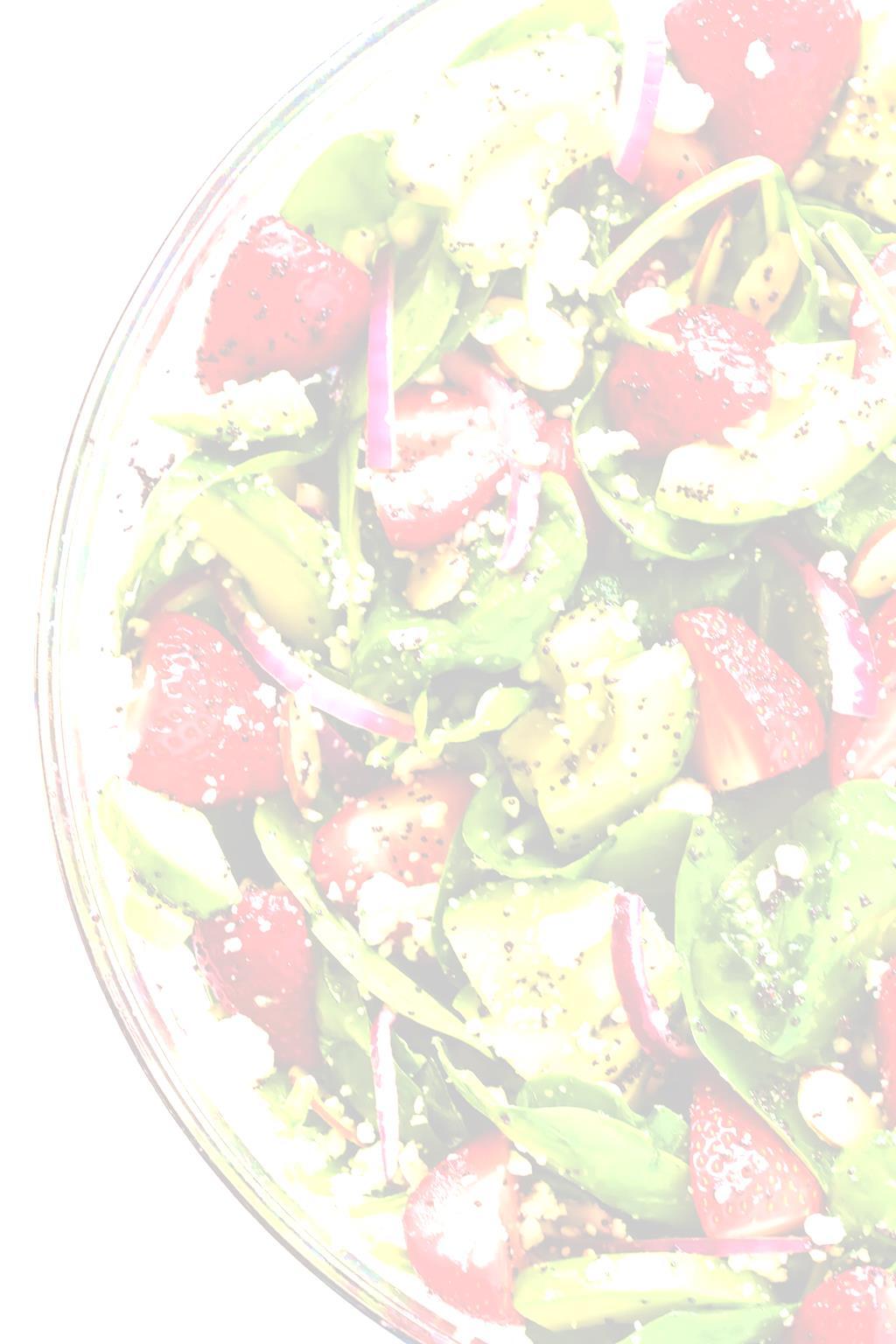 Strawberry Spinach Salad (Adapted from various recipes) For the dressing: 1 cup fresh strawberries ¼ cup packed fresh basil 3 tablespoons fresh lemon juice 1 tablespoon extra virgin olive oil 1-2