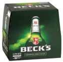 00 Beck's Beer 330ml 12 Pack Bottles