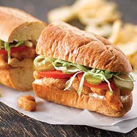 New Orleans Shrimp Po' Boy A Po' Boy is a traditional sandwich from Louisiana.