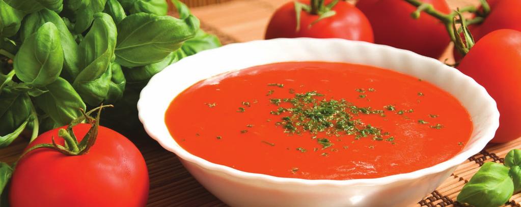 Tomato & Red Pepper Soup Ingredients 3 Tomatoes 3 Red peppers 400g can of tomatoes 1 Red Onion finely sliced 1 Tablespoon of tomato puree 3 tablespoons of long grain rice 1 Clove of garlic,