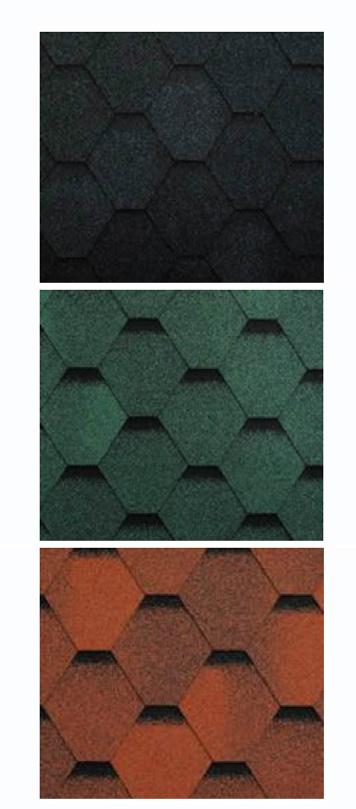 A color of the roof shingles can be chosen from black, green or red. A warranty term for the shingles is 15 years! 3.