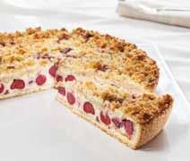 Appetising cakes and fruit tortes Cherry Yoghurt Cake A highlight among baked cakes: Moist pound cake, covered with delicious yoghurt cream and sour