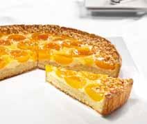 50 g 12 Apricot Tarte A delicious all-butter pastry case filled with a tasty nut confection.